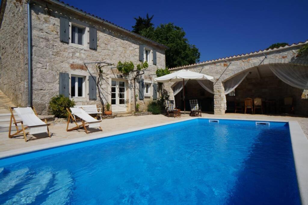 Ferienhaus Villa Alisia, Wunderschoenes Natursteinhaus Bei Porec, Istrien, Kroatien Vranje Selo Exterior photo